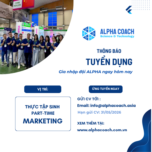 TUYỂN DỤNG THỰC TẬP SINH MARKETING PART-TIME